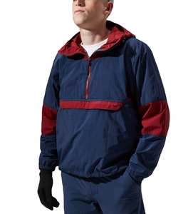 Chaqueta Cortavientos de Diseño Personalizada al por Mayor, Transpirable, de Secado Rápido, para Uso en Exteriores, Tejido Resistente al Viento, Tallas Grandes - Product Image 4