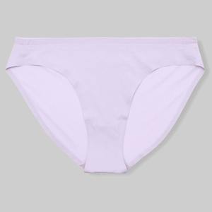 Ropa interior de punto de nailon de talle alto para mujer, de color liso, con soporte de aros y logo en la cintura, para uso diario - Product Image 4