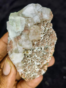 Apofilita Roja Natural y Hermosa con Lote de Minerales de Stilbita, Colección de Especímenes de Cristal Premium, Decoración, Regalo Curativo - Product Image 3