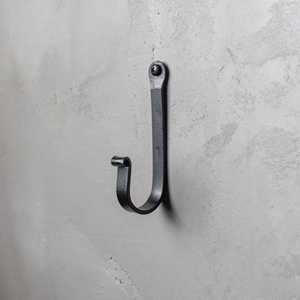 2026 Minimalist Iron Wall Mounted <b>Hook</b> Strong Metal Hanging Organizer For Robes <b>Towels</b> Bags Coats Entryway <b>Bathroom</b> & Bedroom - Product Image 2