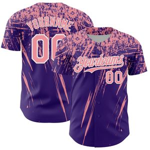 Maillot de baseball personnalisé avec logo, antibactérien, manches courtes, boutons sur le devant/le dos/les manches - Product Image 3
