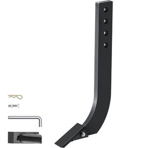 Tige de lame de scarificateur de 18 pouces à 4 trous, tige de scarificateur amovible à dents coniques, tige de scarificateur de 18 pouces à 4 trous, accessoires pour outils de scarification - Product Image 1