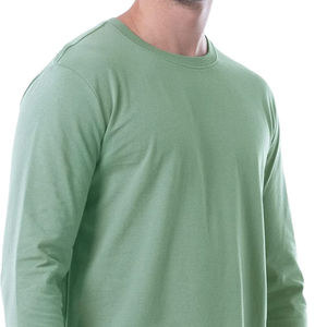 Camisa de manga larga de algodón para hombre, hecha a medida, cosida, personalizada, informal, antiarrugas, transpirable. - Product Image 3