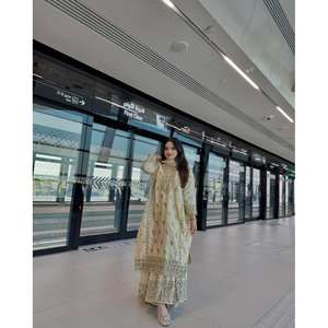 Ensemble haut et bas de créateur avec dupatta pour les occasions spéciales, taille XL - Product Image 4