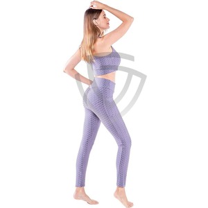 Conjuntos de yoga para mujer, cómodos y fáciles de usar, conjunto de sujetador deportivo y leggings para mujer - Product Image 4