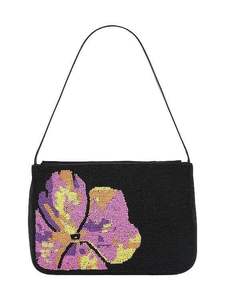Bolso de mano moderno decorativo hecho a mano con cuentas, bolso de hombro con cuentas para mujer, bolso cruzado, diseño personalizado, bolso de noche para fiesta - Product Image 4