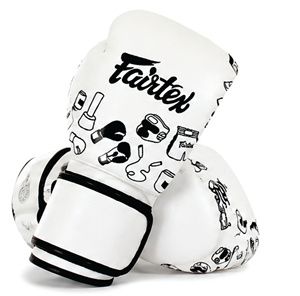 ถุงมือชกมวย Fairtex แบบสั่งทำพิเศษ สำหรับฝึกซ้อม ระดับมืออาชีพ คุณภาพสูง หนังแท้ ปิดแบบตีนตุ๊กแก ถุงมือซานด้า สำหรับผู้ใหญ่ - Product Image 3