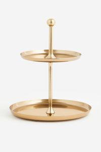 Rose Gold <b>Cake</b> <b>Stand</b> with Glass <b>Dome</b> Cover Round Dessert Display Reusable Hand Wash Only - Product Image 2