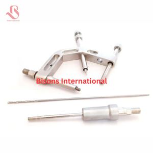 BISONS Kit d'instruments vétérinaires pour clous de fixation humérale, pour la chirurgie orthopédique des chiens et des chats, en acier inoxydable, certifié CE - Product Image 3