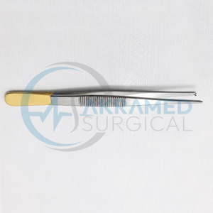 Pinzas Quirúrgicas Adson 1x2 con Dientes, de Acero Inoxidable, Pinzas Dentales Reutilizables con Certificación CE - Product Image 6