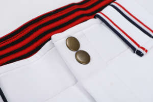 Pantalon coulissant de baseball professionnel pour femmes avec 4 poches 34 \ "vêtements d'entraînement à épingles à rayures pour softball - Product Image 2