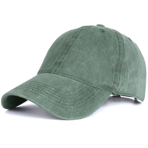 Gorra Deportiva para Hombre 100% Algodón Lavado, Estilo Urbano a la Moda, con Bordado a Mano y Estampado Puff en Colores Comunes - Product Image 1