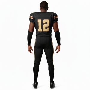 Maillot de football américain personnalisable tendance 2026 avec sublimation et manches courtes pour hommes - Product Image 4