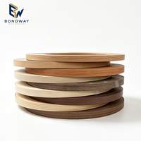 Bande de chant autocollante en PVC et ABS pour armoires de cuisine et MDF, largeur personnalisable 0,8 mm-1 mm, fournie directement par l'usine