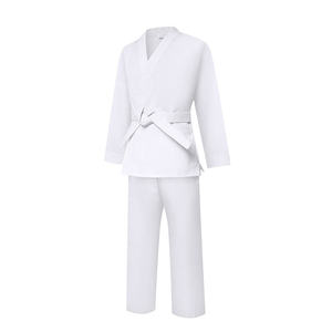Uniforme de Taekwondo Blanco, Karate Gi Ligero y Transpirable, Traje de Artes Marciales para Entrenamiento - Product Image 6