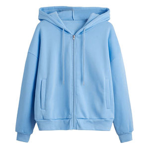 Ventes en gros de sweats à capuche pour femmes, sweats à capuche courts, sweats à capuche tendance, production OEM, collection boutique de détail - Product Image 4