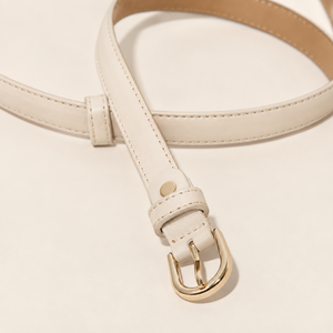 Women PU Leather Alloy Buckle <b>Stretch</b> Slim Adjustable Waist Belt Fashion Dress <b>Jeans</b> Casual Wholesale Bulk - Product Image 4