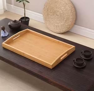 Plateau de service coulissant en bois Art Déco, fait main, élégant, qualité supérieure, pour cuisine et salle à manger, idéal pour le Ramadan, approvisionnement Inde - Product Image 5