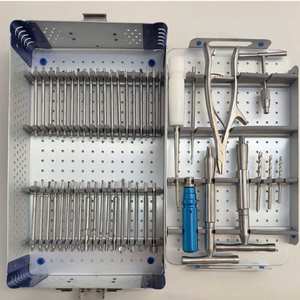 Kit d'extraction de vis et clous cassés, outils d'extraction orthopédiques de précision, instruments chirurgicaux de qualité professionnelle, usage vétérinaire - Product Image 1