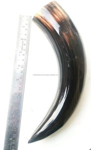 Cuerno de búfalo natural para beber cerveza Cuerno para beber con soporte Cuernos para beber vino y cerveza de United Trade World - Product Image 2