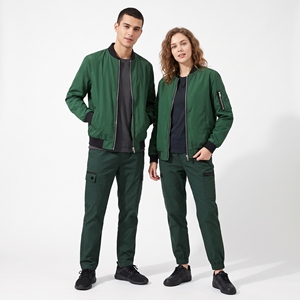 Chaqueta Bomber Personalizable para Hombre, Estilo Urbano, Impresión por Transferencia de Calor, Invierno, 100% Poliéster, Forro de Lana, OEM - Product Image 5