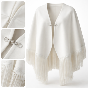 Cape à franges haut de gamme pour vestes de mariage - Fabricant sur mesure pour les commandes en gros - Product Image 4