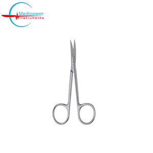 Tijeras Estándar Stevens para Disección Delicada, Acero Inoxidable, Hojas Curvas y Rectas de Precisión, Tijeras para Cirugía Plástica - Product Image 6