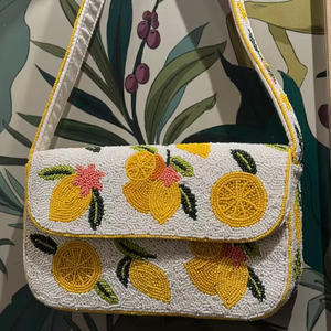Bolsos de Mano de Algodón Estilo Bohemio para Mujer, Hechos a Mano en India, con Cuentas, Gran Capacidad, para la Noche, Compras, Bolsos de Hombro - Product Image 2