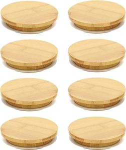 Wooden <b>Candle</b> Lid With Silicone Seal Ring For DIY <b>Candle</b> Making Kits BY handmade Collection - Product Image 2