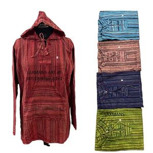 Vestes d'hiver en coton avec sweats à capuche de l'Inde Vente en gros de sweat à capuche Vêtements de mode pour homme Sweats à capuche vierges sweats à capuche bohèmes - Product Image 1