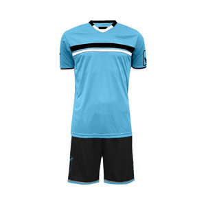 Ensembles d'uniformes de football par sublimation, découpe automatisée, séchage rapide, vente en gros, qualité supérieure, design personnalisé unisexe, kit de football - Product Image 3