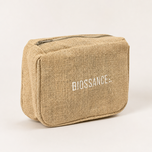 Custom Natural Jute Cosmetic Bags 23x16x5cm Burlap <b>Makeup</b> Pouch Zipper Travel Organizer Wholesale OEM ODM Private Label Supplier - Product Image 1