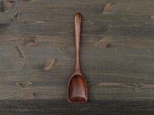 Cuchara de Madera de Acacia Pulida a Mano con Mango Largo, Diseño de Lujo, Ecológica y Duradera, Utensilio de Cocina - Product Image 2