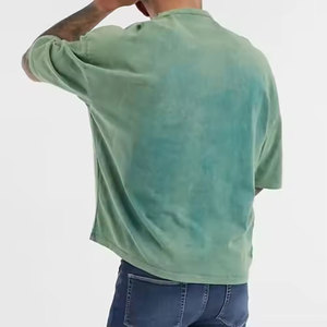 Meilleurs t-shirts oversize pour hommes Pakistan 100% coton Terry de haute qualité, légers, écologiques, séchage rapide, nouvelle arrivée - Product Image 3