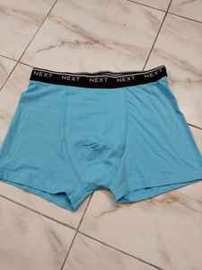 Calzoncillos bóxer de seda de hielo sin costuras ligeros y cómodos para hombre, ropa interior de punto a rayas transpirable fina de verano al por mayor - Product Image 2