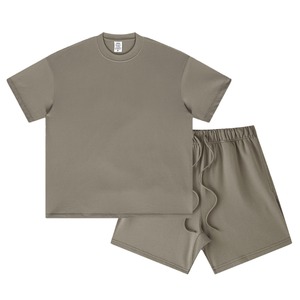 Wholesale <b>Men's</b> Sport <b>Set</b> Summer <b>2</b>-<b>piece</b> <b>Set</b> Short Sleeve T Shirts And Shorts Stylish Casual Breathable Shorts <b>Set</b> For <b>Mens</b> - Product Image 6