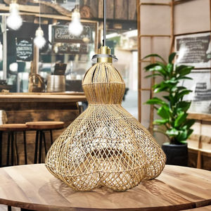 Lámparas de Ratán Ecológicas en Forma de Pétalo para Interiores Comerciales y Residenciales - Product Image 1