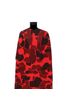 Cape de Coiffeur PRO Camouflage Rouge Nouveau Design Personnalisable Intégralement Respirante Couleur Personnalisée pour Salon - Product Image 2
