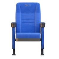 Chaise de cinéma moderne 3D de luxe avec porte-gobelet mobilier de théâtre pliant pour cinémas et salles haut de gamme