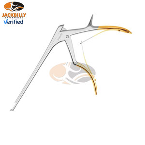 JACKBILLY High Quality Orthopedic Instrument Stainless Steel Love-Kerrison Rongeur Punch with 90 Degree <b>Bite</b> 4mm Thin Foot Plate - Product Image 6