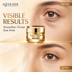 Crème liftante pour les yeux NB Revital, éliminateur de cernes, crème contour des yeux anti-affaissement au peptide, fabriquée par Natural Beauty Manufacturer - Product Image 4