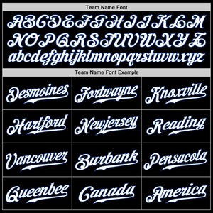 Anti-Bacterial Top Quality OMMiZ <b>women</b> Custom Black Royal-White Authentic Baseball Jersey - Product Image 6