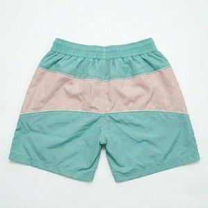 Conjunto de Chaqueta Corta y Pantalones Cortos Deportivos Personalizados de Dos Piezas, con Bordado, Cierre de Cremallera, Nailon y Poliéster, Ropa Deportiva Urbana para Hombre - Product Image 5