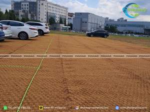 Rollo de estera de fibra de coco de 35 mm de grosor, el más vendido, para prevención de deslizamientos y pavimentación de caminos al aire libre, producto de alta calidad para Corea, Japón y Europa. - Product Image 2