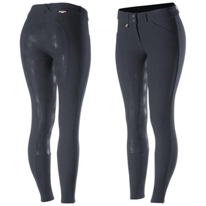 Pantalones de equitación para mujer con agarre de silicona – Pantalones ecuestres elásticos - Product Image 1