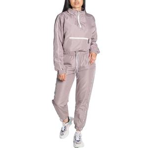 Ensembles coupe-vent pour femmes : veste et pantalon 2 pièces, coupe-vent de course, veste de cycliste, imperméable avec doublure pour femmes - Product Image 1