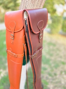 New Style Hot Sale 2024 Top Quality Leather <b>Gun</b> Cover OEM Services New Design Leather high quality <b>Gun</b> Cover - Product Image 5