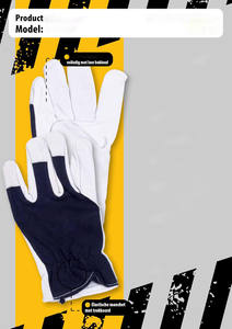 Gants de sécurité respirants pour travaux de construction et d'assemblage - Product Image 3
