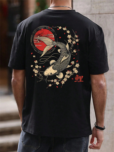 High Quality 100% Cotton Custom Blank <b>T</b>-<b>Shirt</b> for Men Wholesale Oversize Print Logo Mock Neck Sun Fade Plus Size Custom - Product Image 6