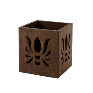 Porte-couverts en bois massif pour comptoir de cuisine, support organisateur d'ustensiles multifonctionnel pour cuillères, fourchettes et couteaux, style rustique farmhouse - Product Image 1